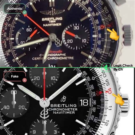 how can i tell if my breitling watch is real|breitling authenticity check.